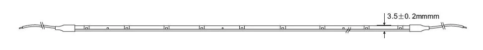 Synergy 21 LED Flex Strip 2835 - 140 WW DC24V  48W IP62 CRI>90