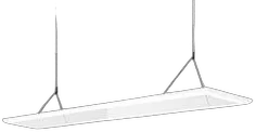 Synergy 21 LED light panel 300*1200 Up& Down PONTOS KW / W UGR