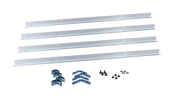 Synergy 21 LED light panel zub Montage Einbaurahmen 300*1200 weiß