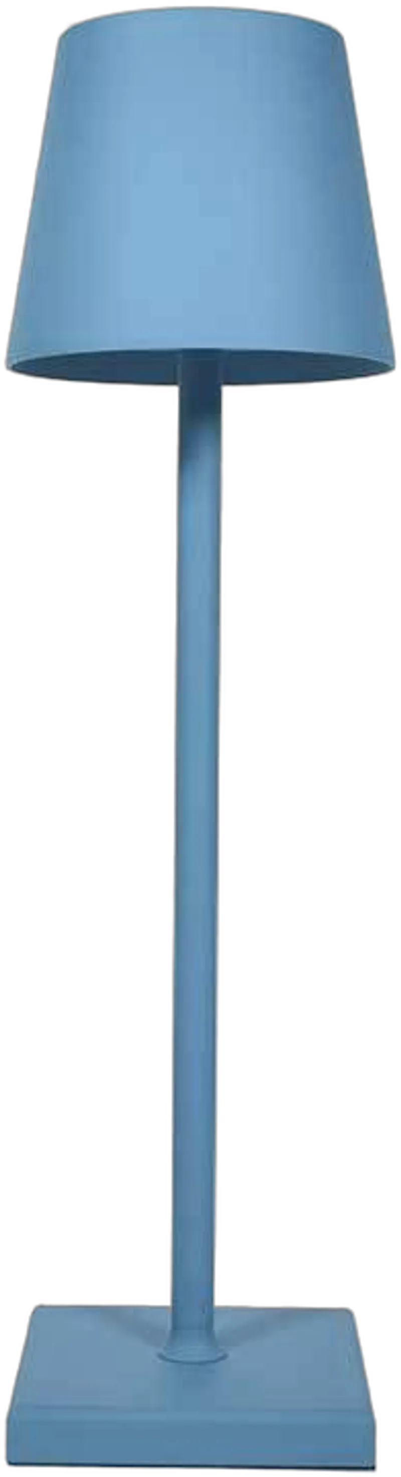 Synergy 21 LED Tischleuchte Akku, Touch Switch dimmbar, blau