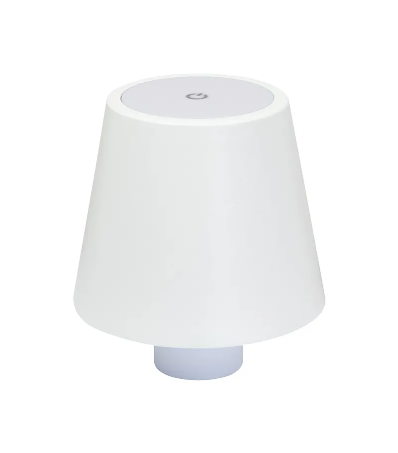 Synergy 21 LED Tischleuchte Akku für Flaschen, outdoor IP54, Touch Switch dimmbar, weiss