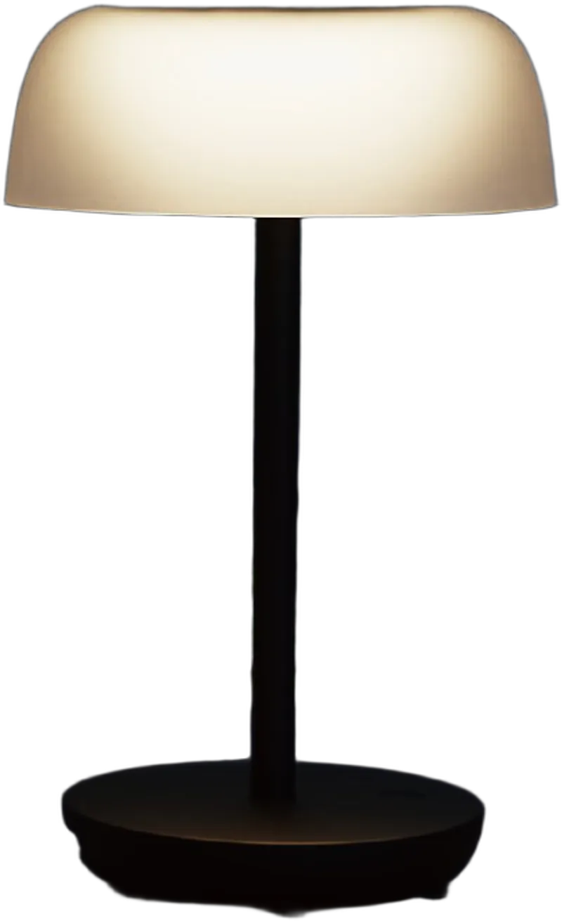 Synergy 21 LED Tischleuchte SOLAR/Akku, outdoor IP54, Touch Switch dimmbar, transparent-schwarz