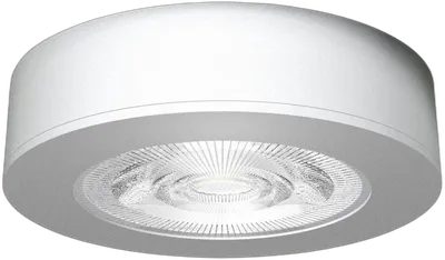 Synergy 21 LED Deckeneinbauspot Helios silber, rund, Aufputzrahmen