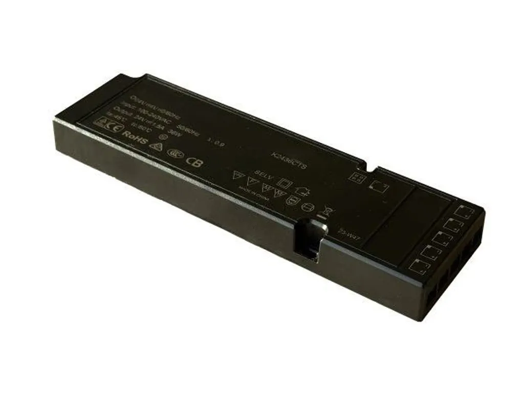 Synergy 21 Netzteil - 12V  60W Möbelnetzteil mit AMP-Klemmleiste