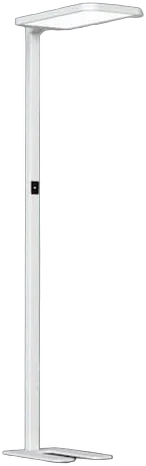 Synergy 21 LED office line Stehlampe weiss, dimmbar+daylight sensor