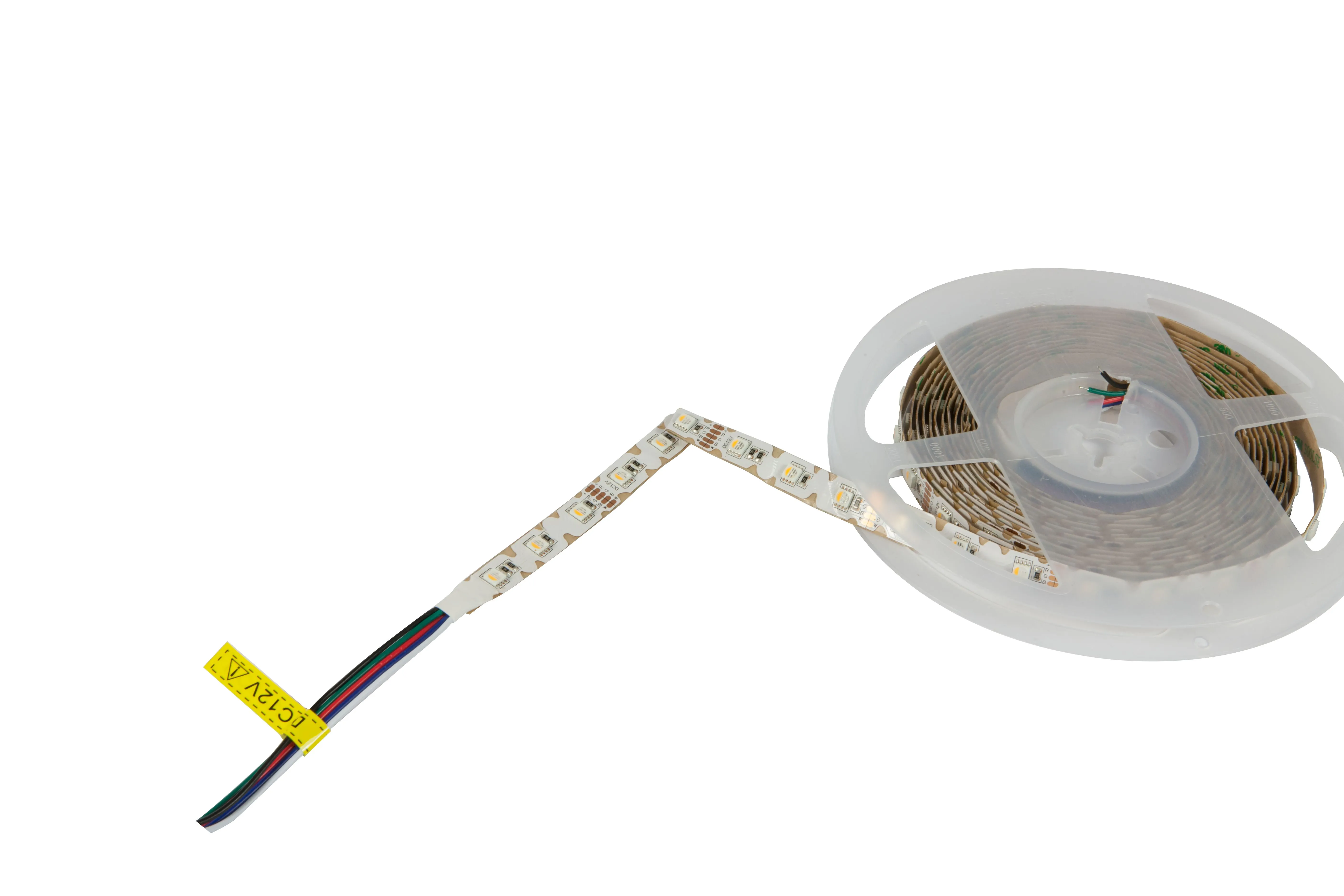 Striscia LED flessibile Synergy 21 5050 RGB 60 LED DC24V con chip RGB-W SWW s-shape IP20 parzialmente srotolata da bobina Striscia LED flessibile Synergy 21 5050 RGB 60 LED DC24V con chip RGB-W SWW s-shape IP20 parzialmente srotolata da bobina