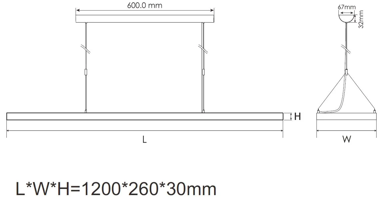 Synergy 21 LED office line Abhänge - Panel weiss, dimmbar Synergy 21 LED office line Abhänge - Panel weiss, dimmbar