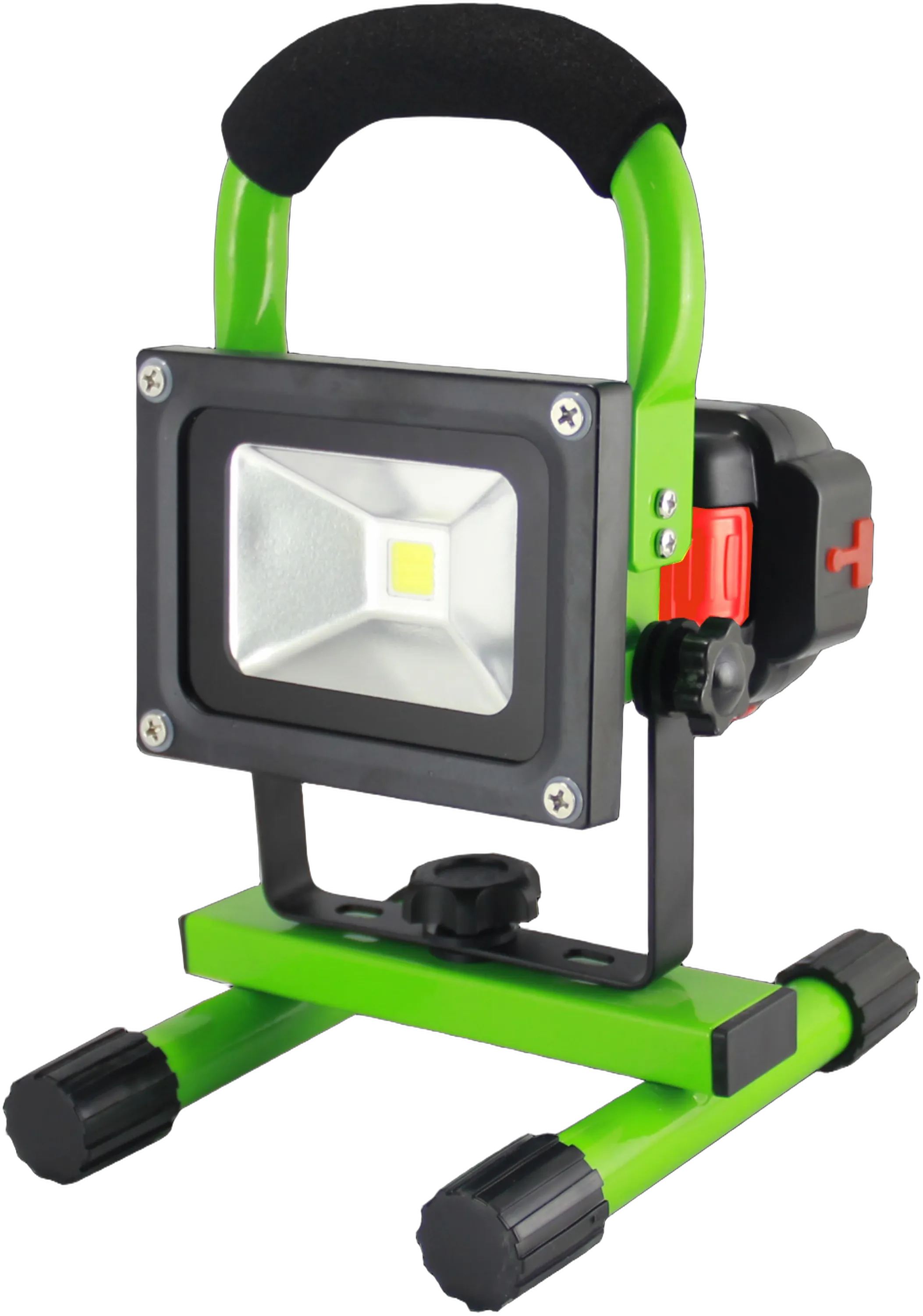 Synergy 21 LED AKKU Baustrahler 10W grün/kaltweiß slider Synergy 21 LED AKKU Baustrahler 10W grün/kaltweiß slider
