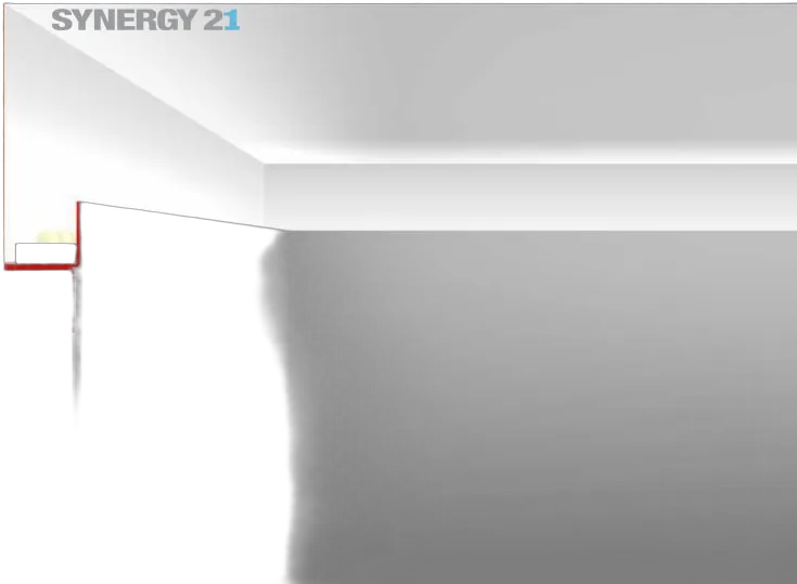 Synergy 21 LED Profil 200cm, Zinkblech TYP-B80