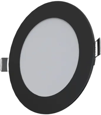 Synergy 21 LED Ultra Slim LED Panel Light V6 6W dual white (CCT) Schwarz 24V