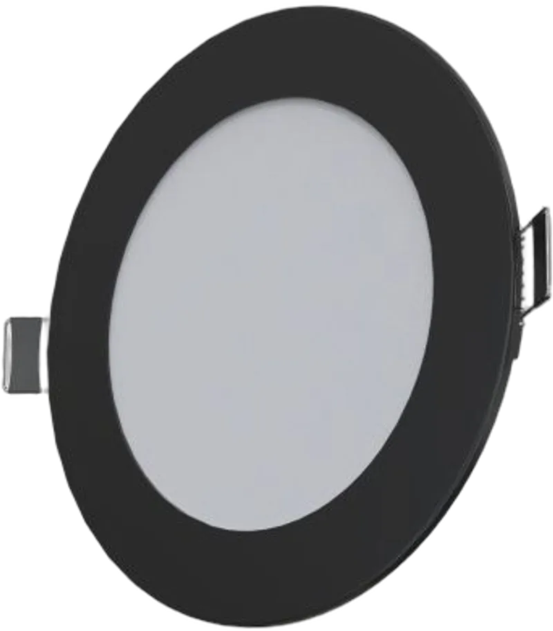 Synergy 21 LED Ultra Slim LED Panel Light V6 6W dual white (CCT) Schwarz 24V
