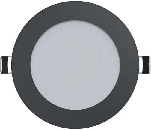 Synergy 21 LED Ultra Slim LED Panel Light V6 6W dual white (CCT) Schwarz 24V
