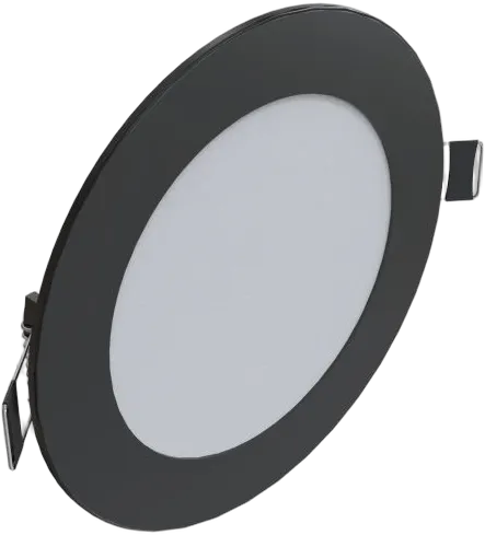Synergy 21 LED Ultra Slim LED Panel Light V6 6W dual white (CCT) Schwarz 24V
