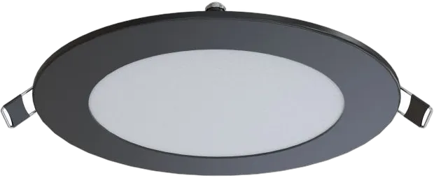 Synergy 21 LED Ultra Slim LED Panel Light V6 6W dual white (CCT) Schwarz 24V