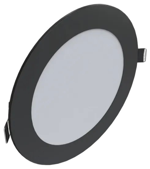 Synergy 21 LED Ultra Slim LED Panel Light V6 9W dual white (CCT) Schwarz 24V