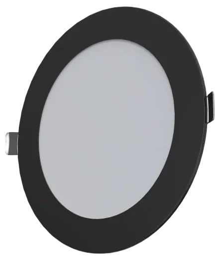Synergy 21 LED Ultra Slim LED Panel Light V6 9W dual white (CCT) Schwarz 24V