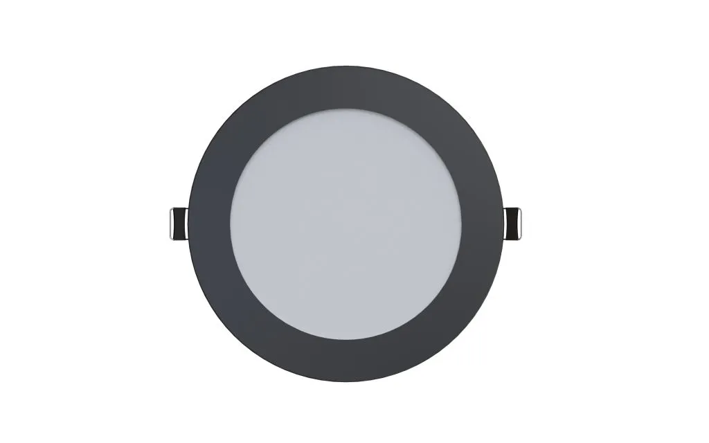 Synergy 21 LED Ultra Slim LED Panel Light V6 9W dual white (CCT) Schwarz 24V