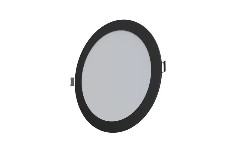 Synergy 21 LED Ultra Slim LED Panel Light V6 12W dual white (CCT) Schwarz 24V
