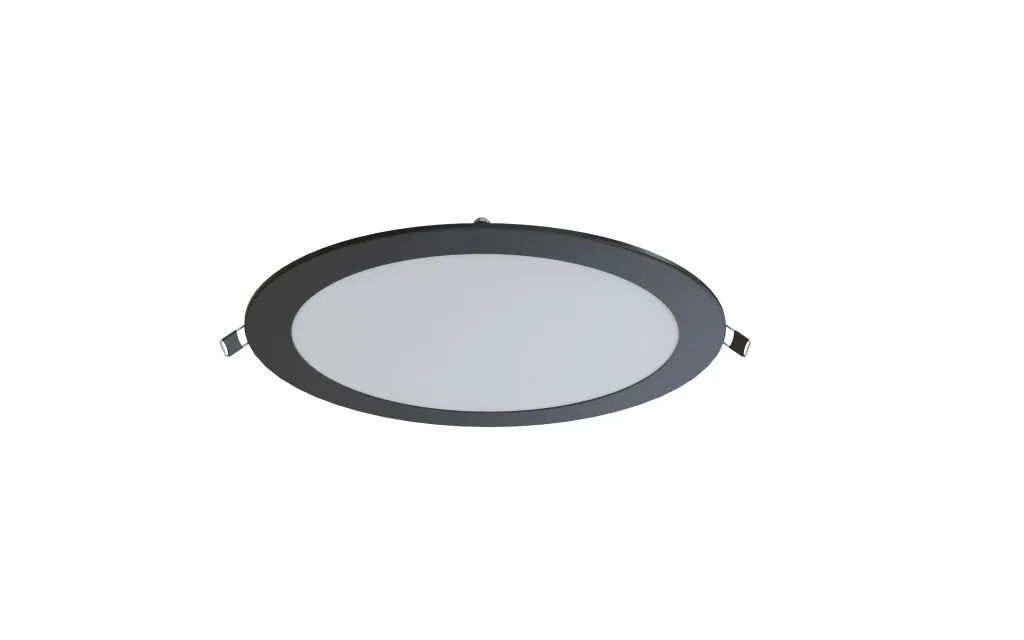 Synergy 21 LED Ultra Slim LED Panel Light V6 12W dual white (CCT) Schwarz 24V