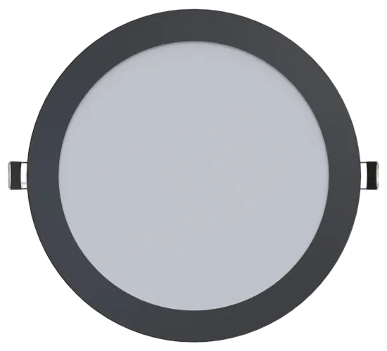 Synergy 21 LED Ultra Slim LED Panel Light V6 12W dual white (CCT) Schwarz 24V