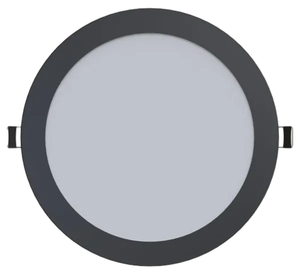 Synergy 21 LED Ultra Slim LED Panel Light V6 20W dual white (CCT) Schwarz 24V
