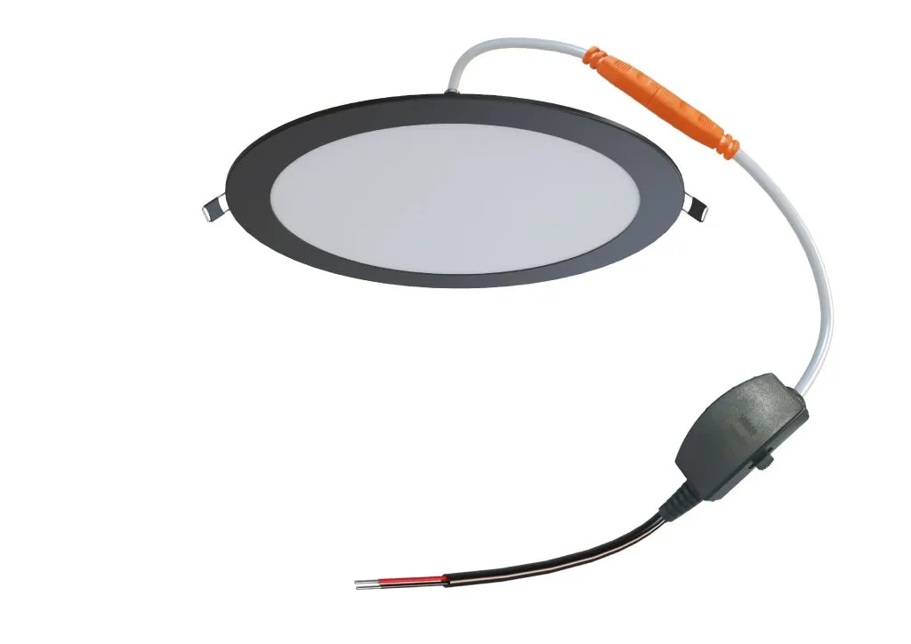 Светодиодная панель Synergy 21 LED Ultra Slim V6 15W 3CCT чёрного цвета с белым рассеивателем, пружинными креплениями и Светодиодная панель Synergy 21 LED Ultra Slim V6 15W 3CCT чёрного цвета с белым рассеивателем, пружинными креплениями и