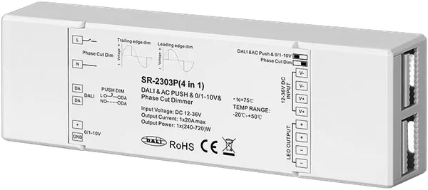 Synergy 21 LED Serie EOS 07 DALI Controller PWM Dimmer 1 Kanal