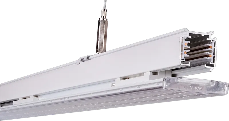 LED Stromschienen-Linearstrahler VLG 50W 90° CRI>80 – 3-Phasen | Synergy 21