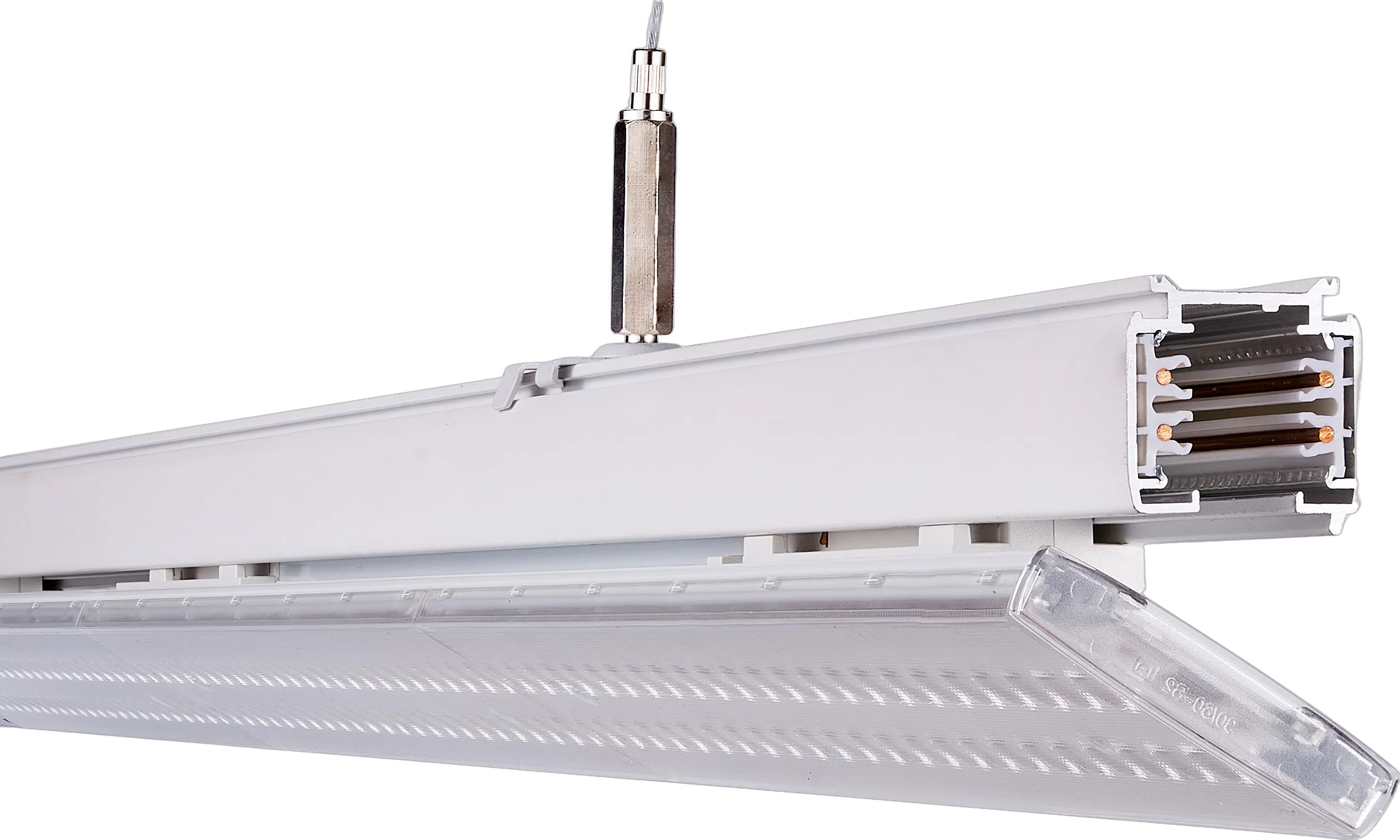 LED Stromschienen-Linearstrahler VLG 50W 90° CRI>80 – 3-Phasen | Synergy 21