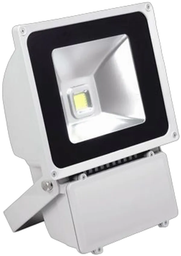Synergy 21 LED Outdoor Objektstrahler 80W graues Gehäuse - kaltweiß V3