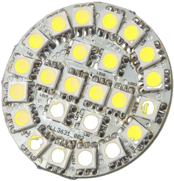 Synergy 21 LED Retrofit G4 24x SMD 5050 blau pins hinten extra lang