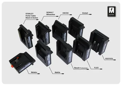 Synergy 21 LED Akku Multi Battery Baustrahler zub. Adapter - Festool