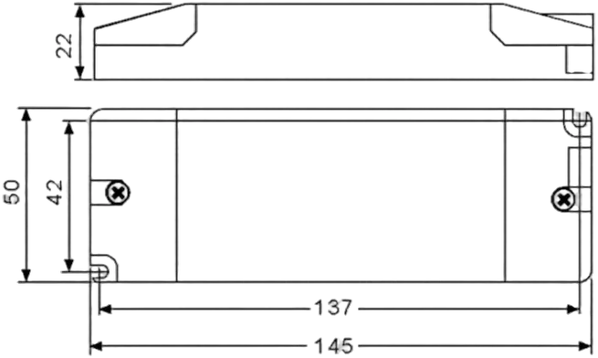 Synergy 21 Netzteil - 24V  30W SELF IP20 TRIAC dim
