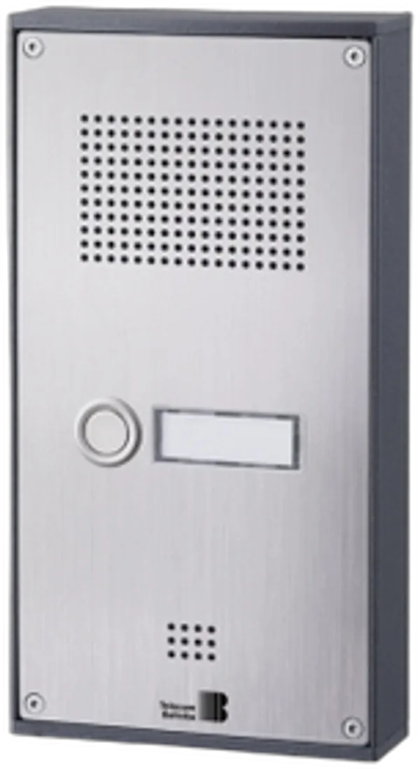 Behnke 5-0060 Serie 5 Aufputz-Set mit 1 Ruftaste (Edelstahl)