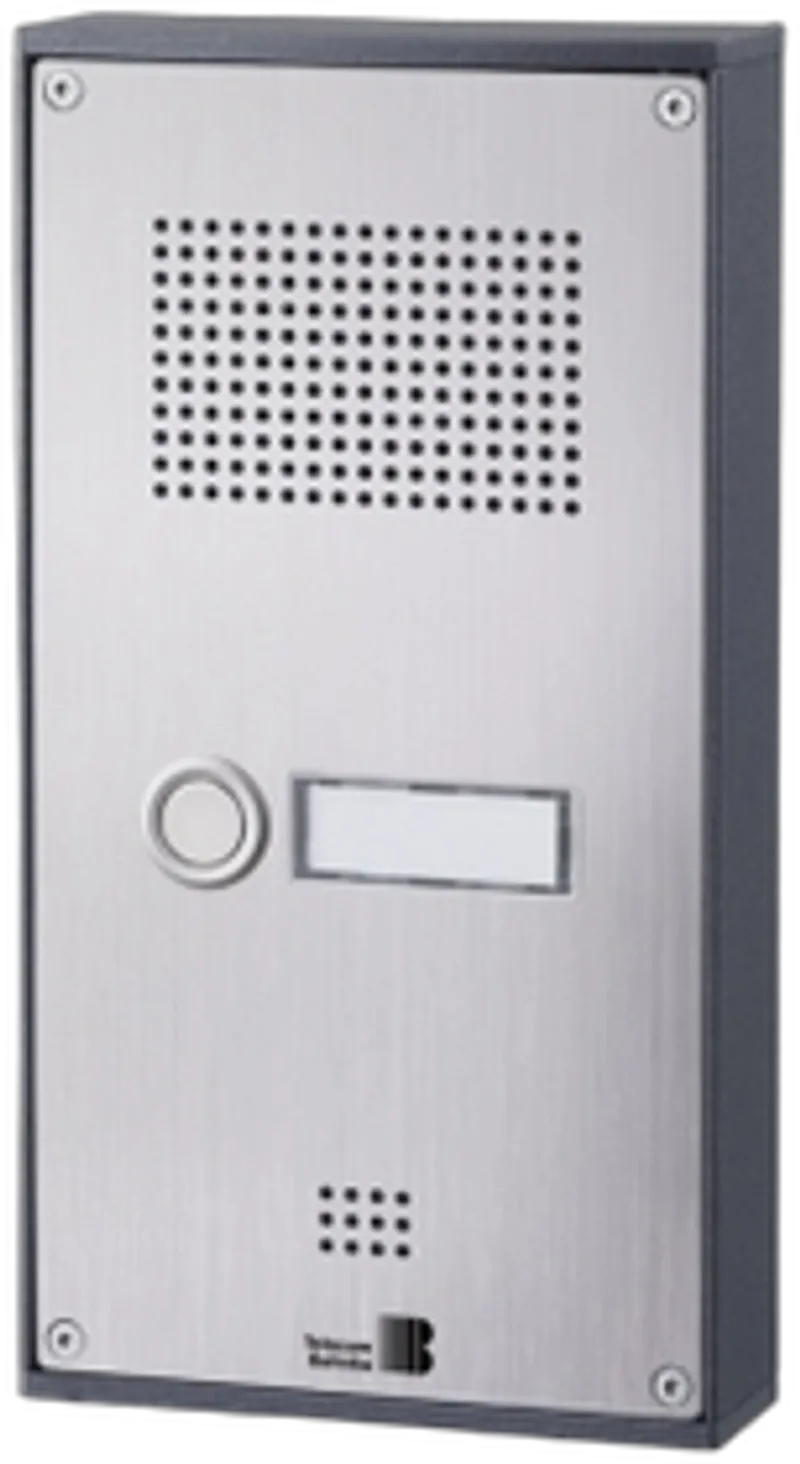 Behnke 5-0060 Serie 5 Aufputz-Set mit 1 Ruftaste (Edelstahl)