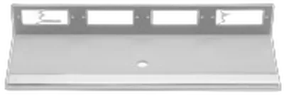 Telegärtner LWL-Kompakt-Spleißbox, zbh. Verteilerplatte 4 x SC Duplex
