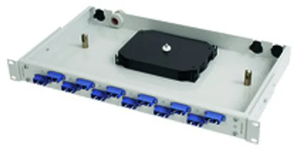 Telegärtner LWL,Patchpanel Rangierverteiler,19", 6xSC-Duplex OM3, BASIS V 1 HE
