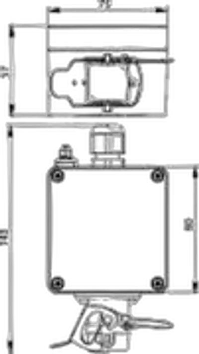 Telegärtner Aufputzgehäuse, 1-fach, STX V5