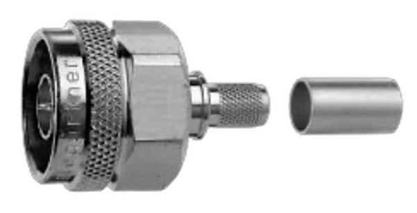 Telegärtner Koax, N-Typ, Stecker, RG-8, Innengewinde