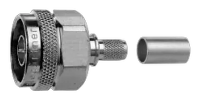 Telegärtner Koax, N-Typ, Stecker, RG-8, Innengewinde