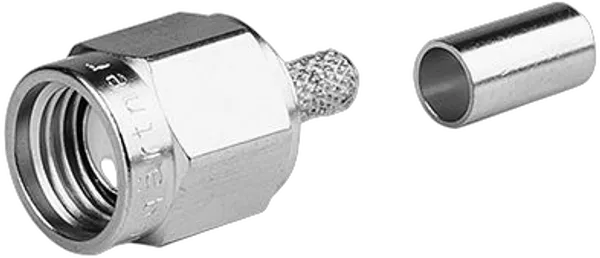 Telegärtner Koax, R-SMA, Stecker, RG-58