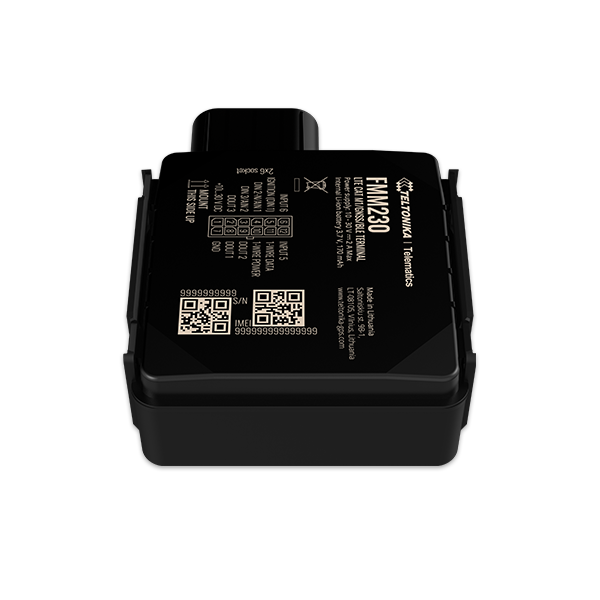 Teltonika FMM230 Vehicle GPS Tracker with CAT M1, Bluetooth and IP67