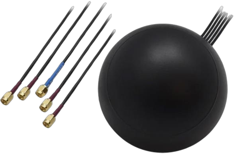 Teltonika Antena COMBO QUAD Mobile/GNSS para Techo con Conector SMA