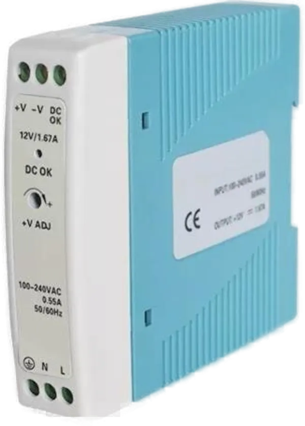 Teltonika DIN-Rail-Netzteil für Netzwerk- und IT-Geräte