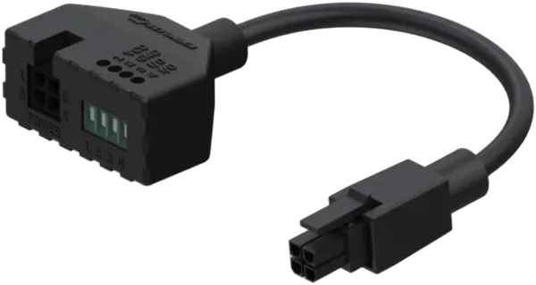 Teltonika 4-PIN Stromadapter mit I/O-Zugang für Netzwerkgeräte