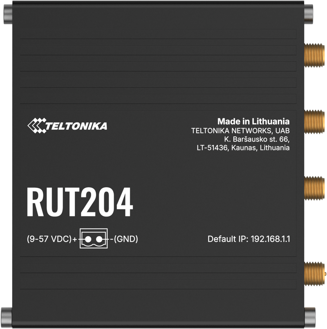 Teltonika · Router · RUT204 · CAN-BUS LTE-ROUTER