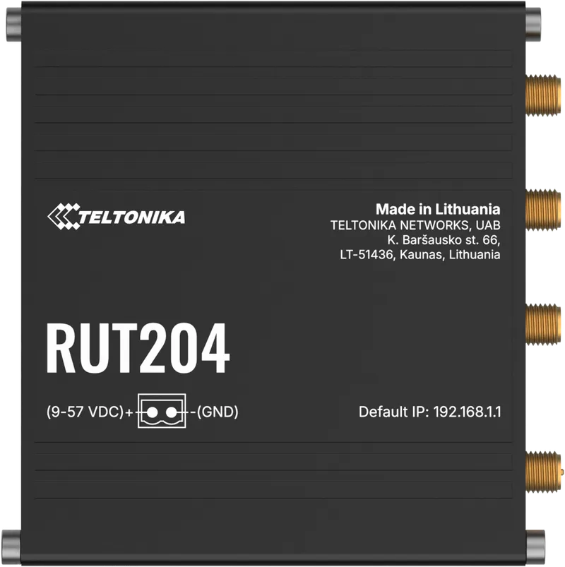 Teltonika · Router · RUT204 · CAN-BUS LTE-ROUTER