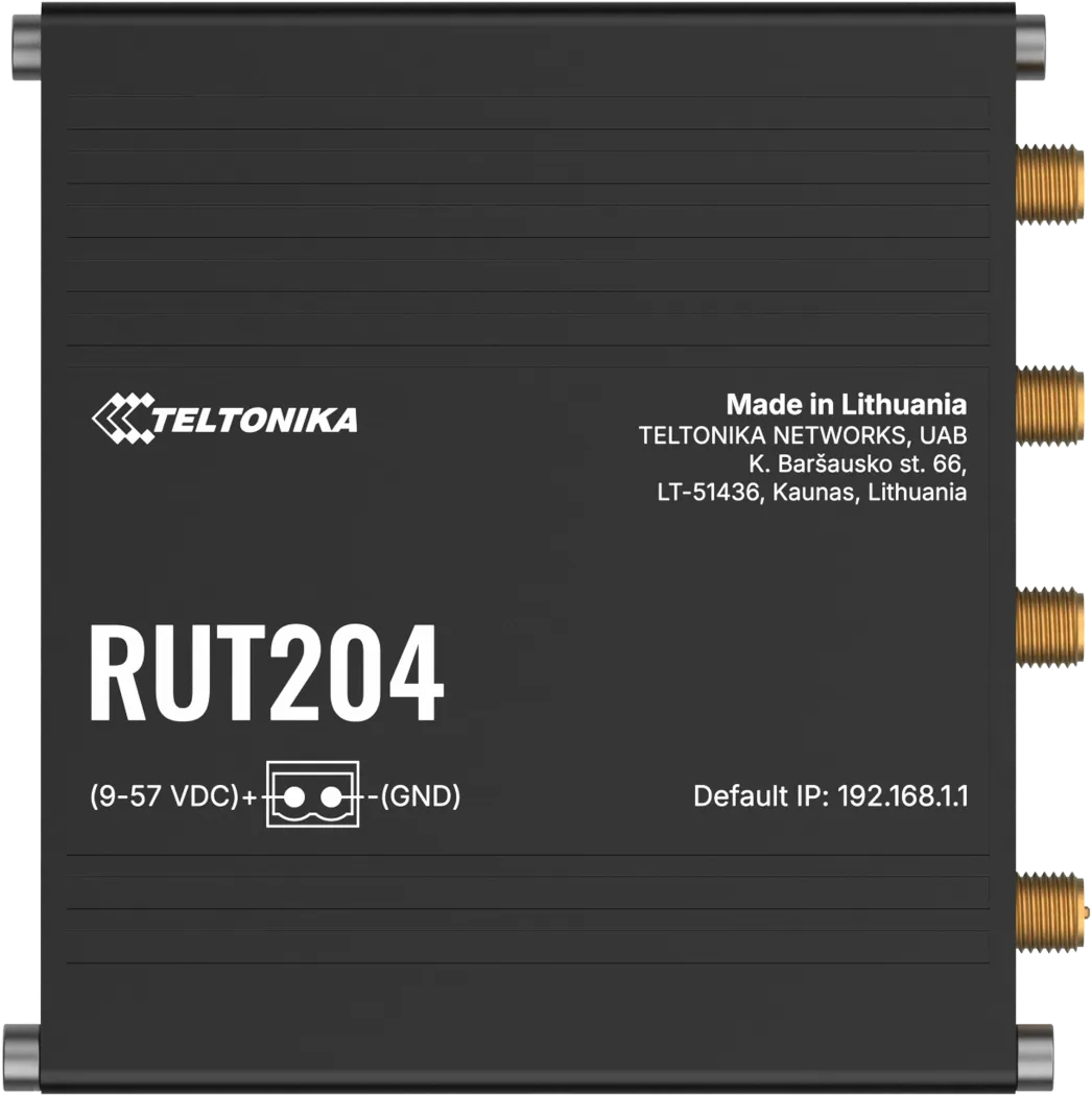 Teltonika · Router · RUT204 · CAN-BUS LTE-ROUTER Teltonika · Router · RUT204 · CAN-BUS LTE-ROUTER