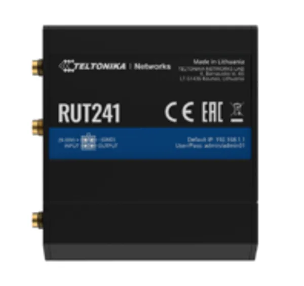 Teltonika RUT241 kompakter 4G/LTE-Router mit eSIM und RMS-Unterstützung
