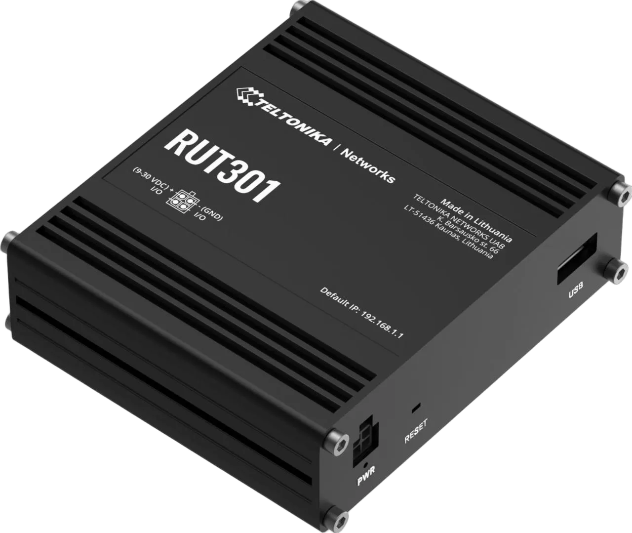 Teltonika RUT301 Industrieller Ethernet-Router mit 5 Ports Teltonika RUT301 Industrieller Ethernet-Router mit 5 Ports